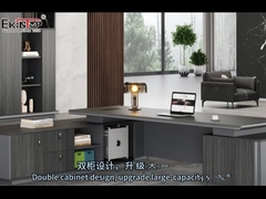 Muebles en forma de L modernos del escritorio de oficina para el ODM de director Manager CEO Boss