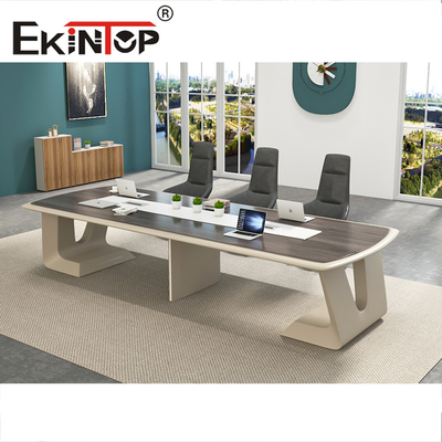 Mesa de conferencias de escritorio de oficina moderna MDF Woden MT-54-1 Reunión 2.4m