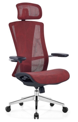 Silla de oficina ergonómica de malla ejecutiva Confort profesional con diseño de enfriamiento