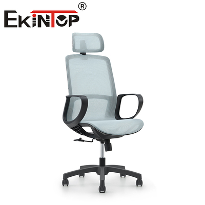 Silla ergonómica de malla completa con reposacabezas ajustable giratoria, silla de oficina moderna con respaldo de malla