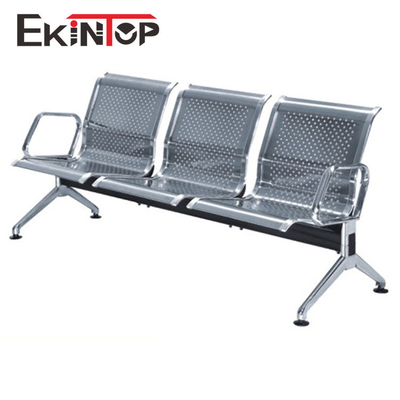La sala de espera del aeropuerto de los apoyabrazos de Chrome preside 4 Seater para el OEM de la recepción