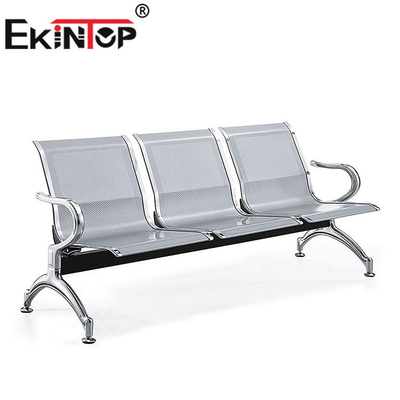 Silla que espera 3 Seater del metal del término de autobuses de la oficina con el amortiguador de la espuma de la PU