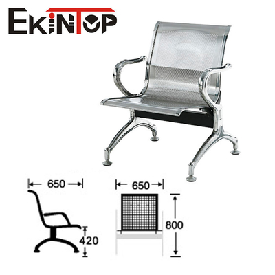 La recepción de acero de Ekintop preside solo Seater para el salón de belleza de la sala de espera