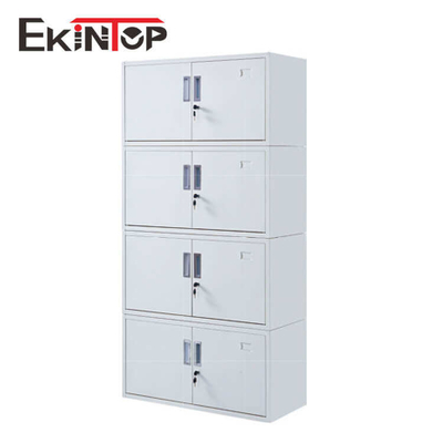 Gabinete de acero en frío de la oficina de 4 cajones, OEM inodoro del armario de la limadura del metal