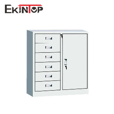 Los gabinetes de almacenamiento impermeables modernos de la oficina del metal rasguñan al OEM resistente