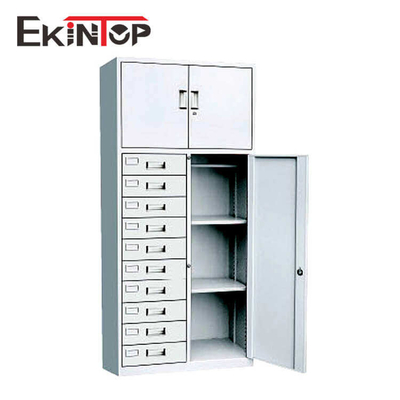 Los gabinetes de almacenamiento impermeables modernos de la oficina del metal rasguñan al OEM resistente