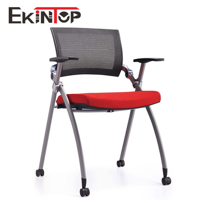 Silla de entrenamiento ergonómica apilable con la escritura de la Mesata para el sitio de Officeworks