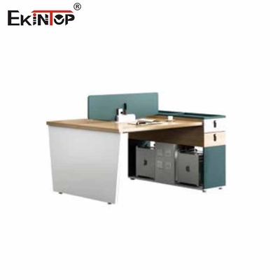 Costura inconsútil del cubículo de Ekintop del color moderno del puesto de trabajo 2 para la oficina