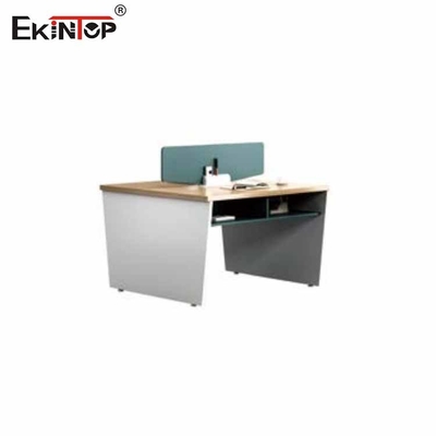 Costura inconsútil del cubículo de Ekintop del color moderno del puesto de trabajo 2 para la oficina