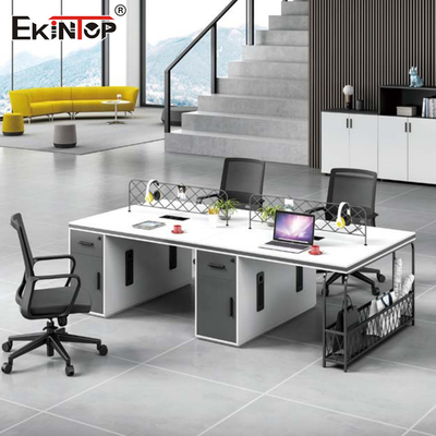 Puesto de trabajo de la persona del ordenador 4, muebles modulares convertibles del puesto de trabajo