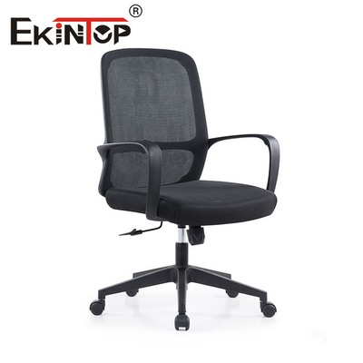 Silla ergonómica durable de la oficina cómoda con los apoyabrazos fijos