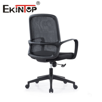 Silla ergonómica durable de la oficina cómoda con los apoyabrazos fijos