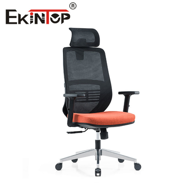Estilo de lujo moderno de la silla ejecutiva ergonómica cómoda con los apoyabrazos fijos