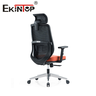 Estilo de lujo moderno de la silla ejecutiva ergonómica cómoda con los apoyabrazos fijos