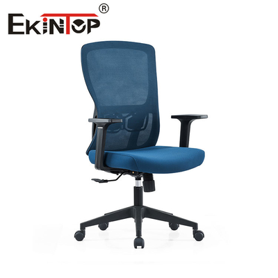 Eslabón giratorio azul Malla Back Ergonómico Office Chair multiusos para Officeworks