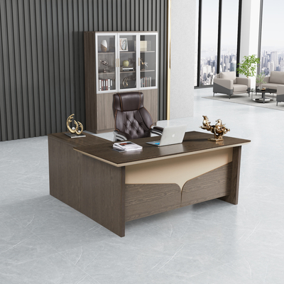 Material de madera durable de oficina de Ekintop Eco del escritorio amistoso del ordenador