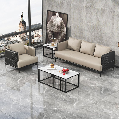 Modular ajusMesa de Seater del estilo de la oficina del sofá europeo 1 del salón