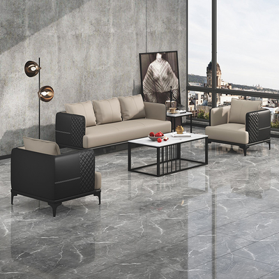 Modular ajusMesa de Seater del estilo de la oficina del sofá europeo 1 del salón