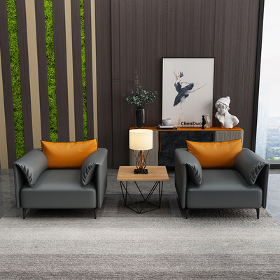 Cuero del ocio que espera el ODM de Sofa For Office School Multifunctional