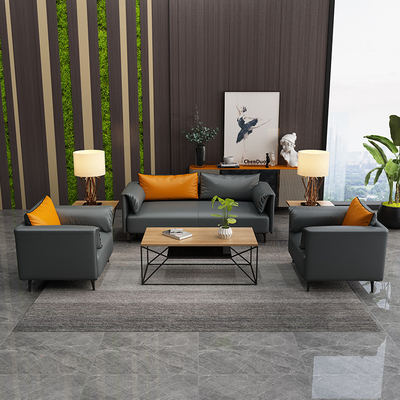 Cuero del ocio que espera el ODM de Sofa For Office School Multifunctional