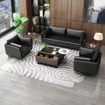 Material moderno nórdico de Sofa Convertible Extendable Modular Lambswool de la oficina