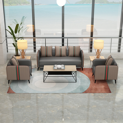 Material comercial de Sofa Furniture Multipurpose Synthetic Leather de la oficina de Ekintop