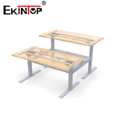 OEM material del metal eléctrico de Sit Stand Standing Desk Multifunctional