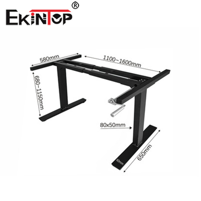 Material ajusMesa del metal del escritorio de la altura eléctrica ergonómica moderna para Officeworks