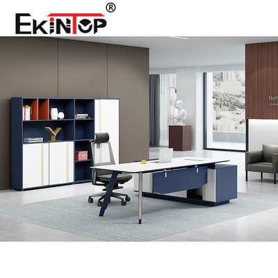 Escritorio de oficina ejecutiva contemporáneo moderno de lujo multifuncional para Officeworks