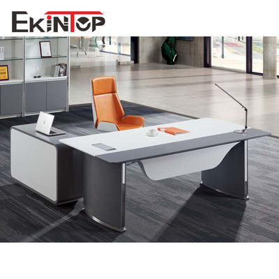 Tabla ejecutiva moderna del ordenador, escritorio 2400x2055x750m m de los muebles de oficinas