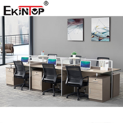 Contemporáneo durable comercial de la división del puesto de trabajo de la oficina cómodo
