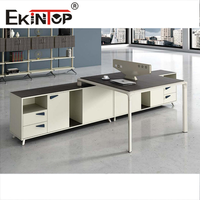 Puesto de trabajo modular de los muebles de oficinas 2/4/6 Seater MFC E1 Level Panel