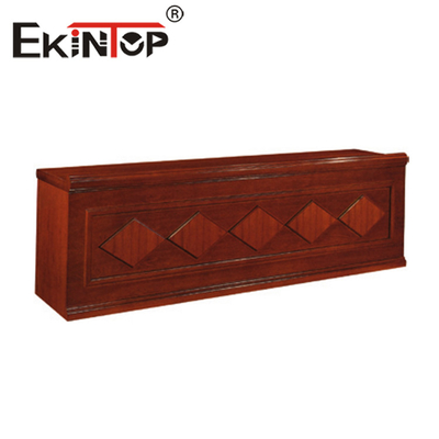 Mesa de sala de conferencias con tira de mesa de liderazgo de chapa pintada de tribuna clásica china