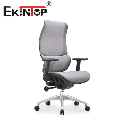 Silla de malla de diseño simple Mecco Silla de malla completa giratoria de tela