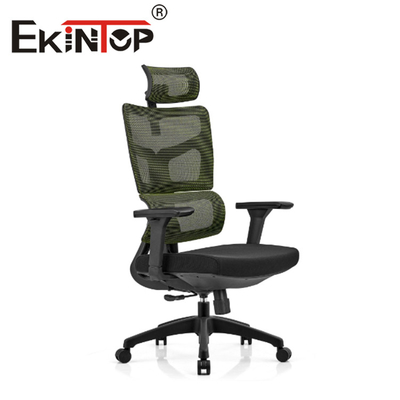 Silla de malla de marco de aluminio Sillas de malla ejecutivas de oficina ergonómica