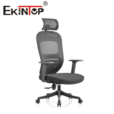 Mobiliario de oficina Swivel Boss Oficina ejecutiva Silla de malla Mecanismo de respaldo alto Silla Oficina