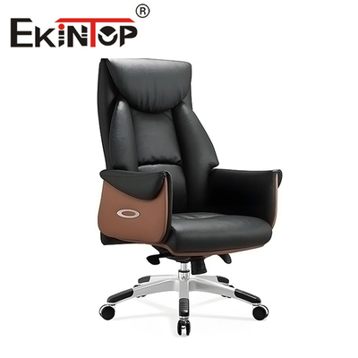 ODM moderno del OEM del estilo del eslabón giratorio ajusMesa de la silla de cuero de la oficina de Ekintop