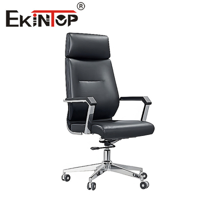 OEM moderno ergonómico de cuero auténtico ajusMesa del estilo de la silla de la oficina