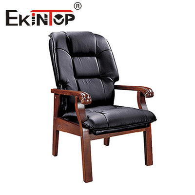 Boss moderno Office Leather Chair Massageable ajustable portátil