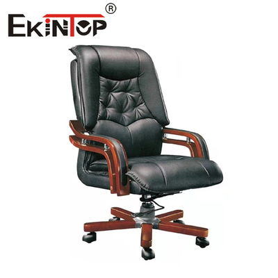 Parte posterior ergonómica de la silla de cuero de la PU de los muebles de oficinas alta cómoda para Boss