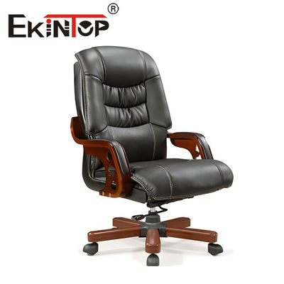 Silla de cuero de oficina ergonómica moderna y cómoda silla ejecutiva Boss