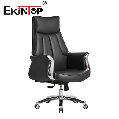La oficina de cuero ajustable del eslabón giratorio de la PU preside la silla ejecutiva ergonómica cómoda
