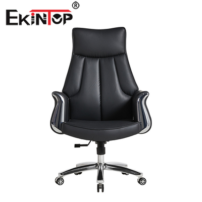 La oficina de cuero ajustable del eslabón giratorio de la PU preside la silla ejecutiva ergonómica cómoda