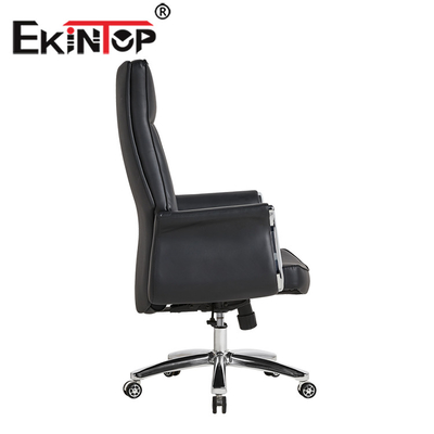 La oficina de cuero ajustable del eslabón giratorio de la PU preside la silla ejecutiva ergonómica cómoda