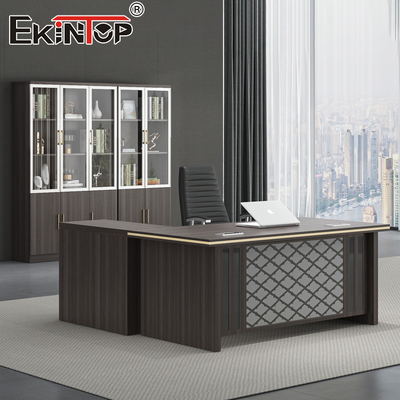 Los muebles L del CEO Wooden Office Desk del encargado forman Eco el 1.2M amistoso el 1.8M los 2.0M