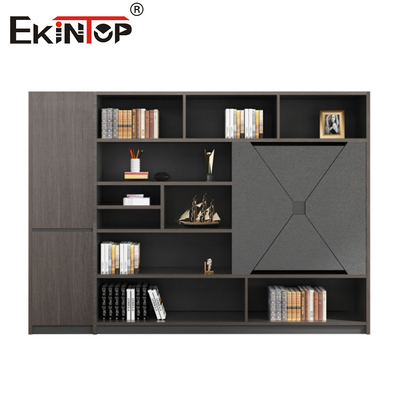 ODM lateral de lujo del OEM del gabinete de almacenamiento de fichero de madera del estante para libros del fichero de 4 cajones