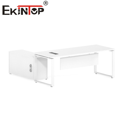 Tabla en forma de L de madera moderna de la oficina ejecutiva del escritorio de lujo de los muebles de oficinas