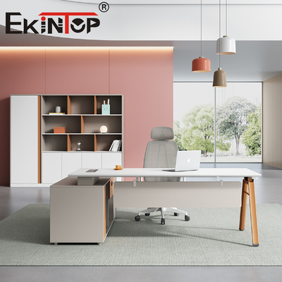 Muebles modernos de la tabla de la oficina del escritorio de Ministerio del Interior del SGS y del escritorio superior de lujo del trabajo de la silla