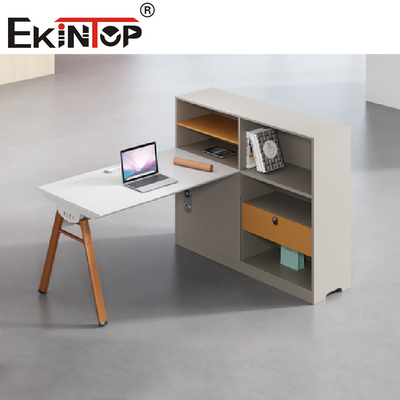 El ordenador abierto convertible del sistema del puesto de trabajo de la oficina de personal presenta los muebles comerciales de los escritorios