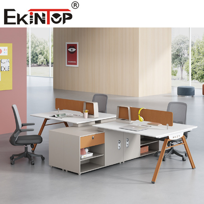 El ordenador abierto convertible del sistema del puesto de trabajo de la oficina de personal presenta los muebles comerciales de los escritorios